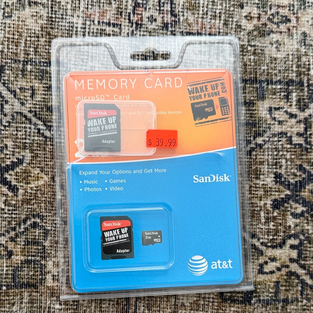 SanDisk 2GB microSD Memory Card